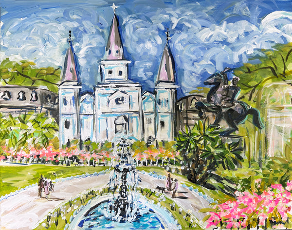 New Orleans Painting on Canvas 