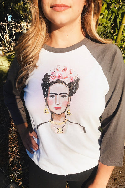 Frida Baseball Tee Shirt