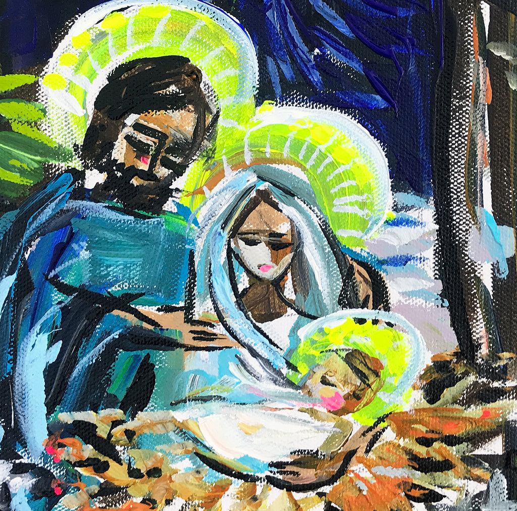 nativity scene fine art
