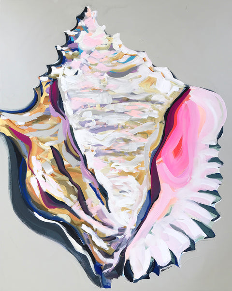 Print on Paper or Canvas, "Shell"