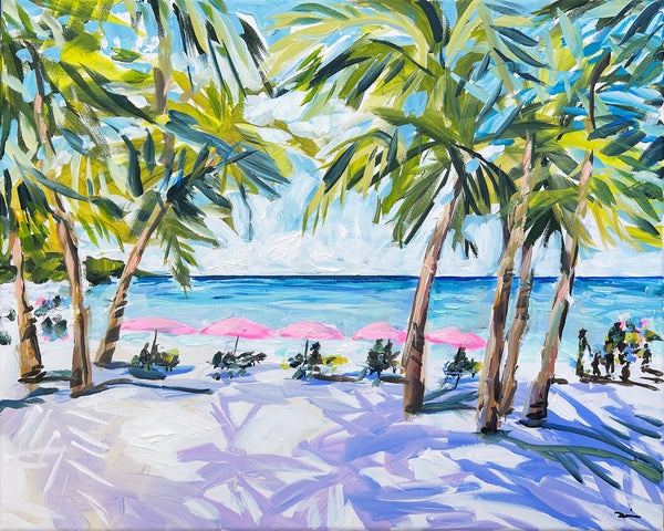 Key West Print on Paper or Canvas, "Beach, Key West"
