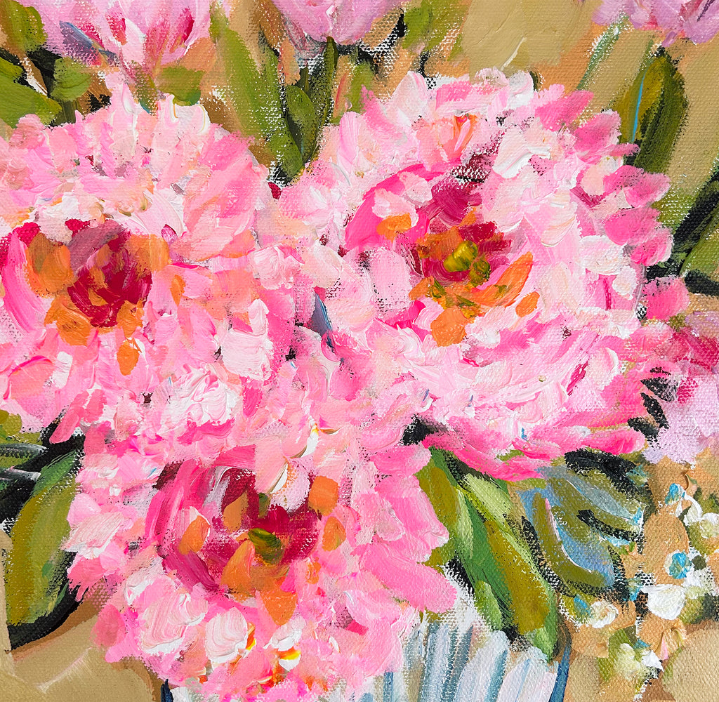 Impressionist Floral Painting 