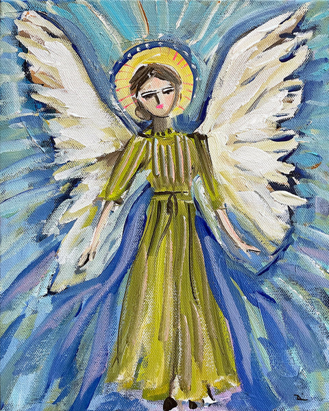Angel Print on paper or canvas, "Angel 1"
