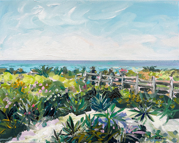 Beach Print on Paper or Canvas, "Florida Coast Morning"