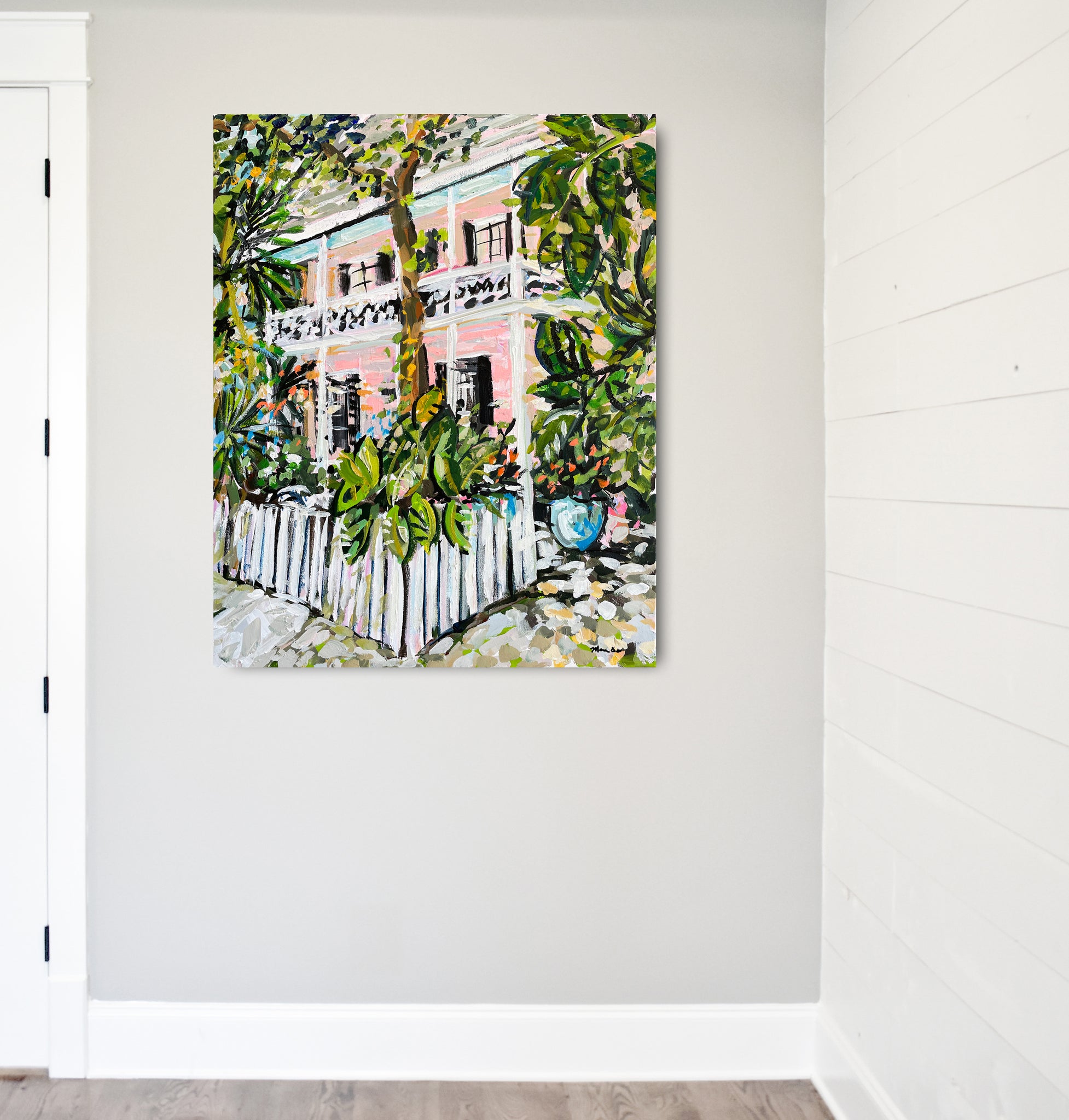 Key West Print on Paper or Canvas, "Key West Porch" Maren Devine Art, LLC