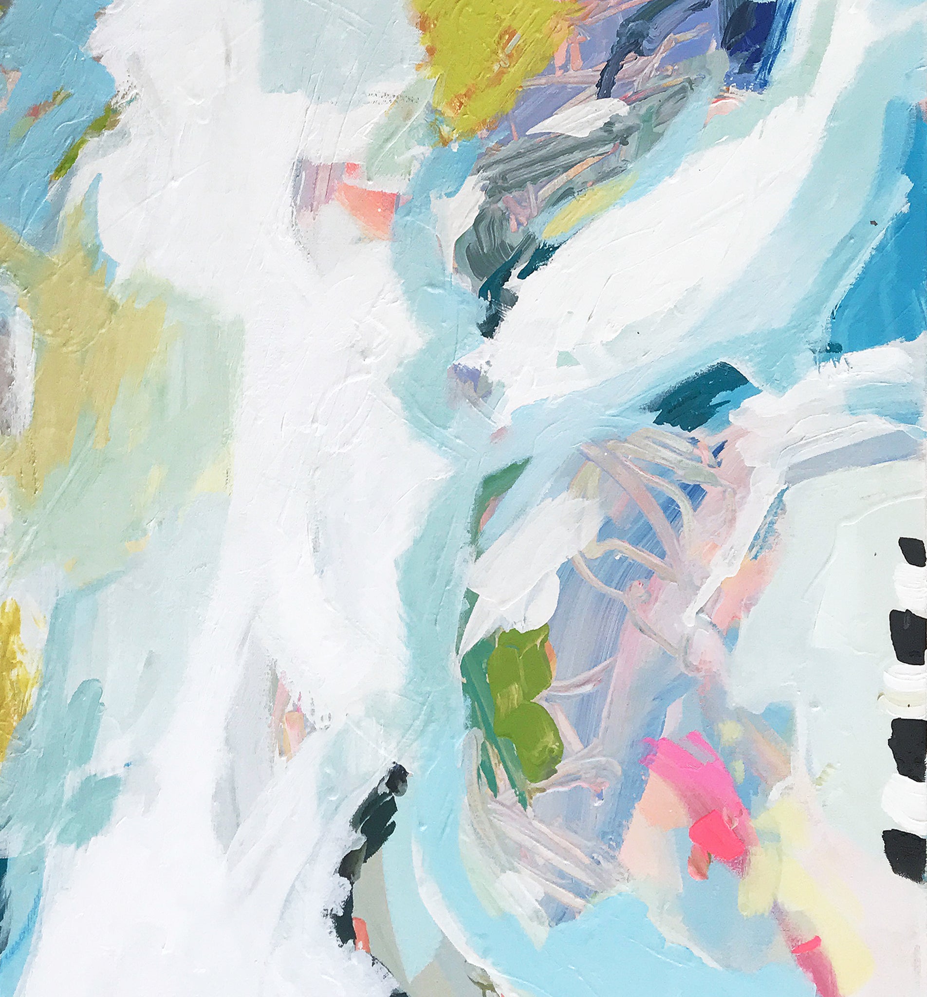 Original Abstract Painting on Canvas 
