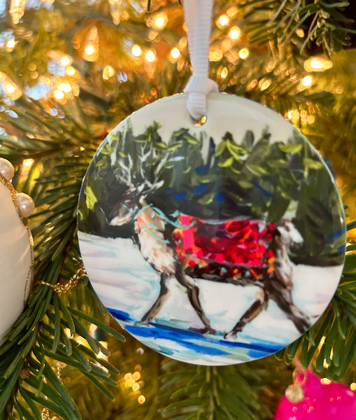 Christmas Ornament, "Reindeer"